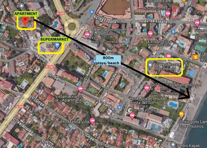 아파트 Aguilar 16 By Ivi Real Estate 토레몰리노스